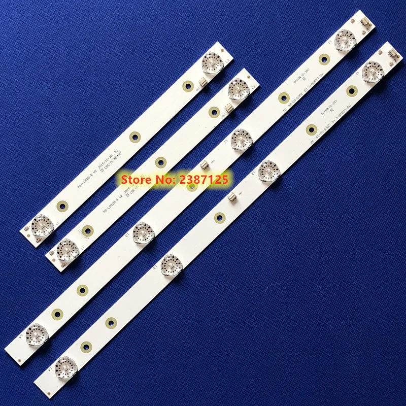 4 шт. светодиодный фонарь с подсветкой для AKAI AKTV3221 32 38P Smart JS-D-JP3220-041EC E32F2000 D32-0A35