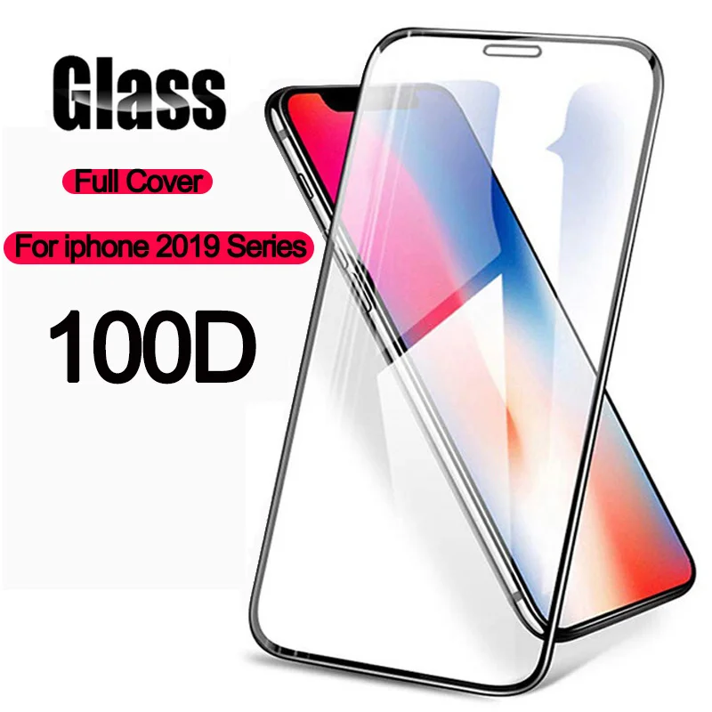 

Full Cover Screen Protector For Apple iphone 11 Pro Max Tempered Glass on For iphone 11 11pro max 11promax Film Protective Glass