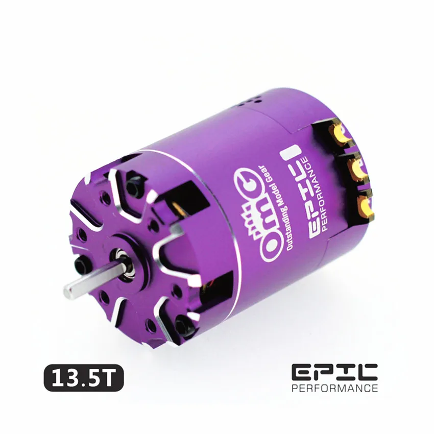 OmG EPIC-13.5T 540 Y-Series бесщеточный электродвигатель с датчиком 1:10 Радиоуправляемый