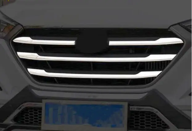 Для hyundai Tucson 2015 2016 2017 2018 Передняя гоночная решетка облицовки радиатора из