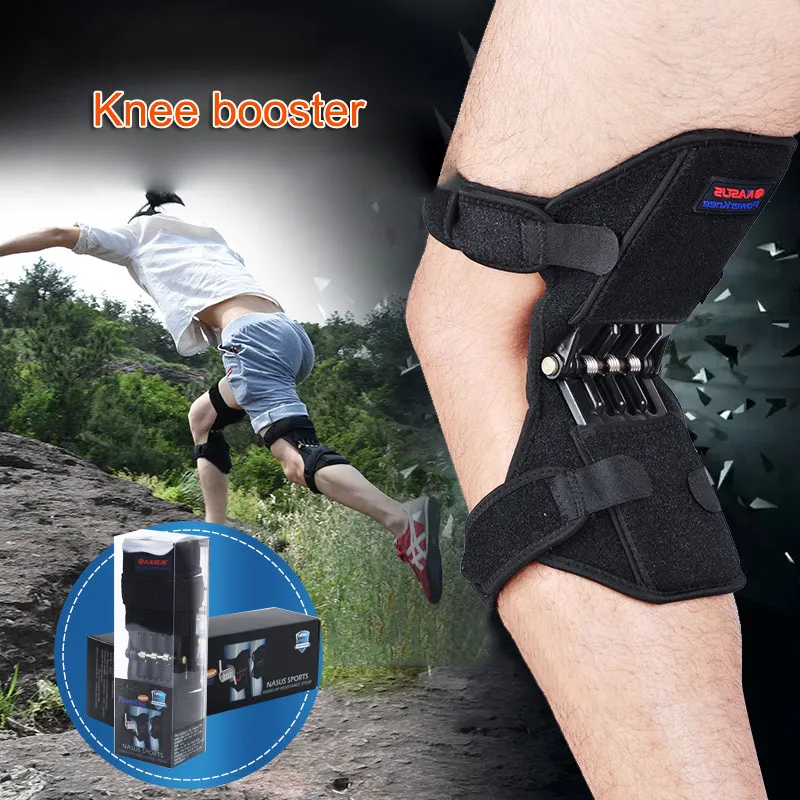 Наколенник 1 пара Patella Booster весенний наколенник поддержка для альпинизма приседания спортивный наколенник