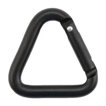 

new 1pc Triangle Carabiner Outdoor Camping Hiking Keychain Snap Clip Hook Kettle Buckle Carabiner Accessories