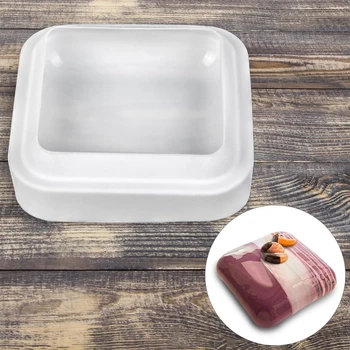 

Form for mousse desserts and pastries "Quadro", 18.5 × 5 cm, white