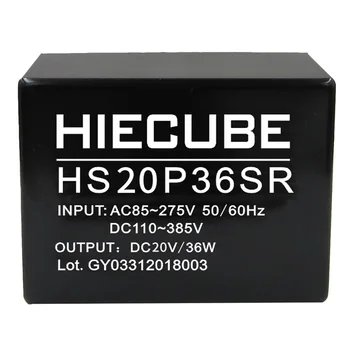 

New 36W power module 220v to 20v1.8A isolation step-down small acdc switching power supply voltage regulator