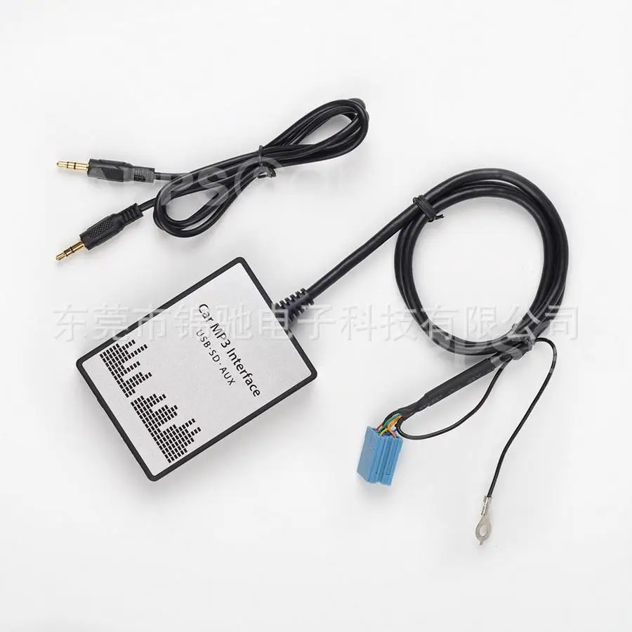 10 шт. Новый аудио MP3 интерфейс CD-адаптер AUX SD USB декодер для skoda/BMW/Audi/Honda/VW/Toyota