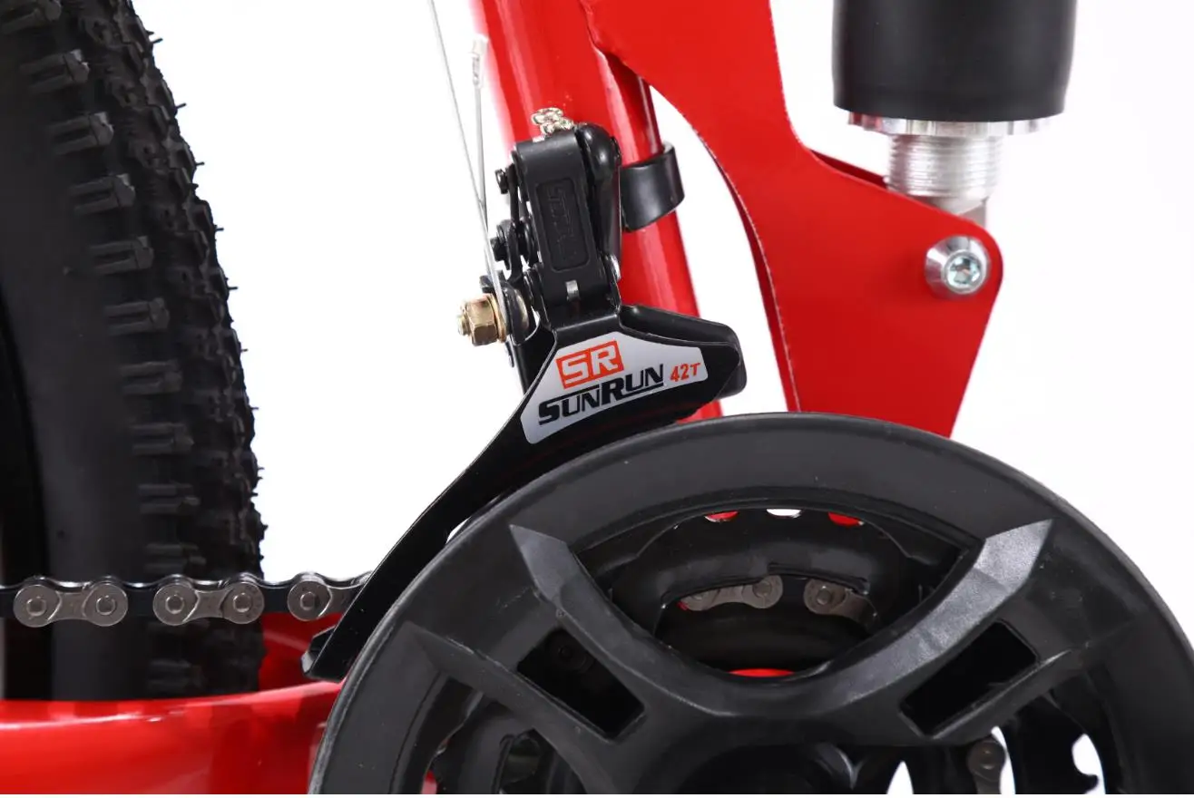 KINGTONG Double disc brake 21/24/27 Speed Mountain Bike 24/26inch Fat Tire Bikes Shock Absorbers Bicycle Free Delivery Snow Bike