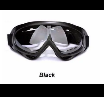 Small Retro Goggles dirt bike Motocross Goggle ATV óculos Motorcycle Glasses Scooter Goggle lunettes Lunette Mask&CS Sport Gafas - Цвет: black