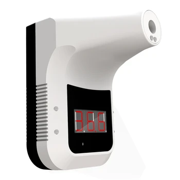 

K3 Handsfree Smart Intelligent Non-contact Forehead Body Infrared LCD Display Thermometer add 50 pieces KN95