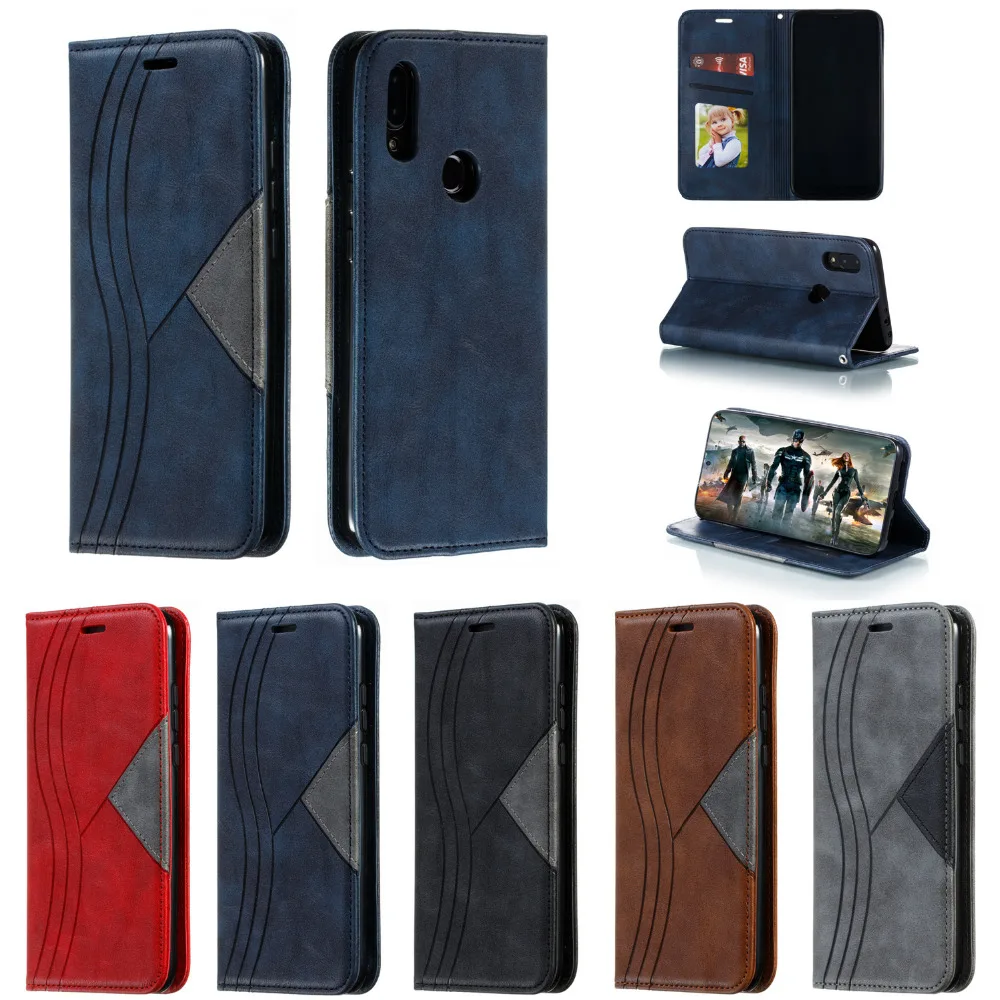 Fundas для Xiaomi Hongmi Note 8 Note7 Redmi 6 Pro, кошелек, чехол для телефона, двухцветная вспышка для Xiaomi Redmi 7 7A, Fundas, чехол