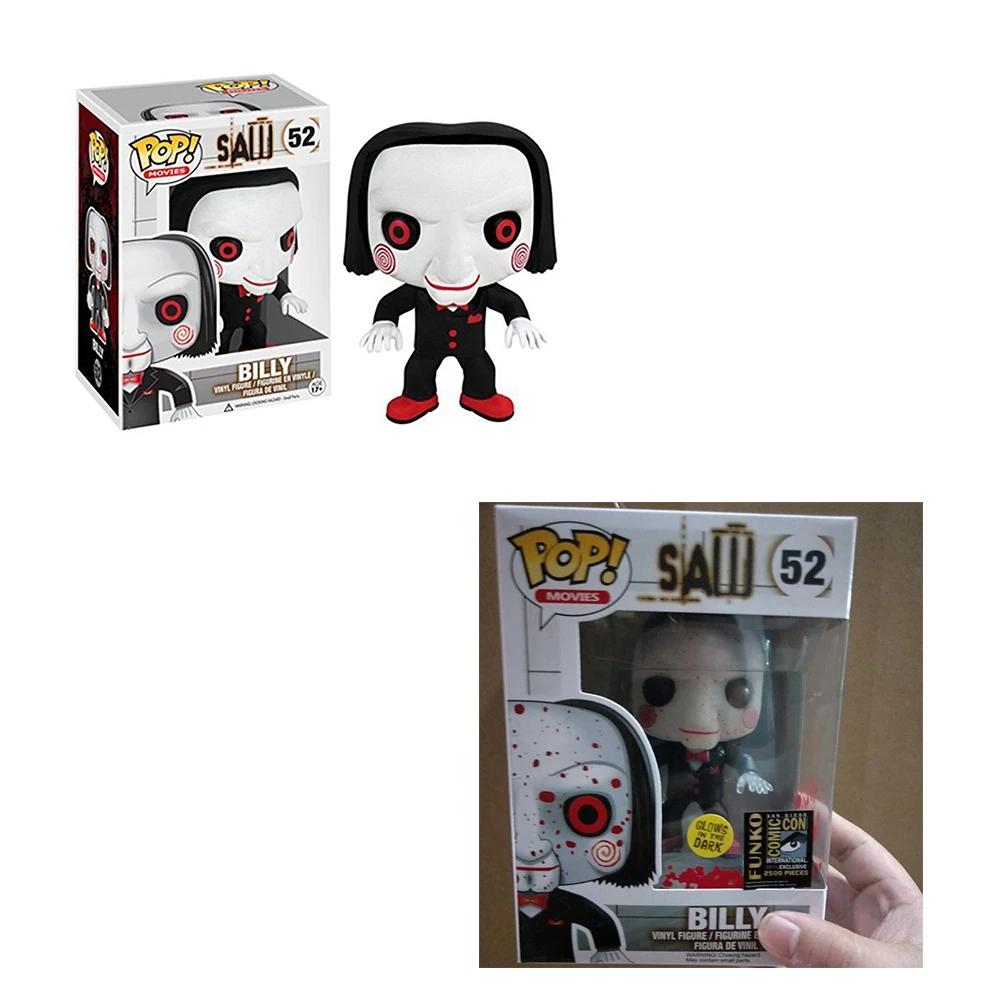 Funko POP Saw BILLY 52# ПВХ фигурка Коллекционная модель игрушки для детей