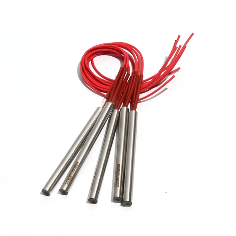 Aquecedor de Cartucho Elétrico Peças 16 mm 140160 mm 110 220 380v Aço Inoxidável Tubo de Aquecimento Cilíndrico 201 560 580 600 w