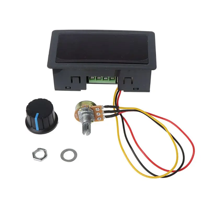 

DC 6-30V 12V 24V 15A Max Digital Display PWM Motor Speed Controller