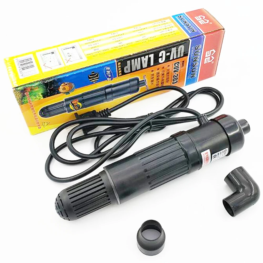 

Submersible UV Sterilizer Light Water Clarifier220v 3w, Germicidal, Eradicates algae, deodorant/ Filter /SunSun CUV-303