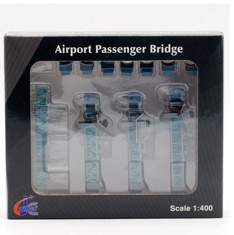 Diecast 1/400 Airport Passenger Boarding Bridge Single/Dual Channel for Airbus A380 Model Wide Body Aircraft Plane Scene Display | Игрушки и