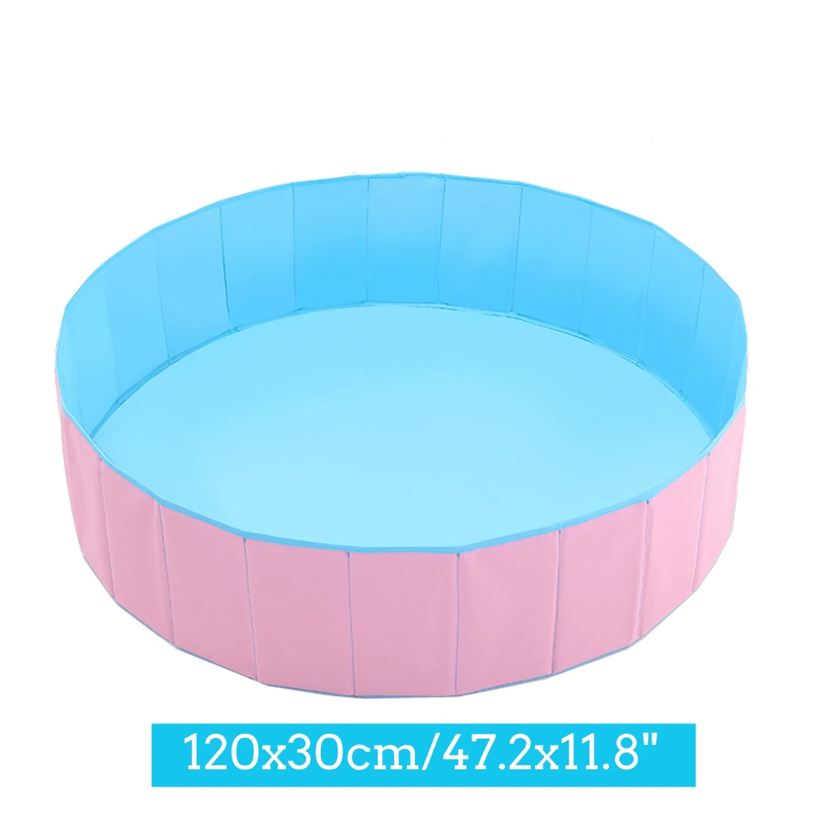 Детский манеж, блестящий мяч, ямы, складной мяч, бассейн, 100 шт, Океанский шар, игрушка, моющийся, складной забор, 3 размера - Цвет: PinkBlue 120x30cm