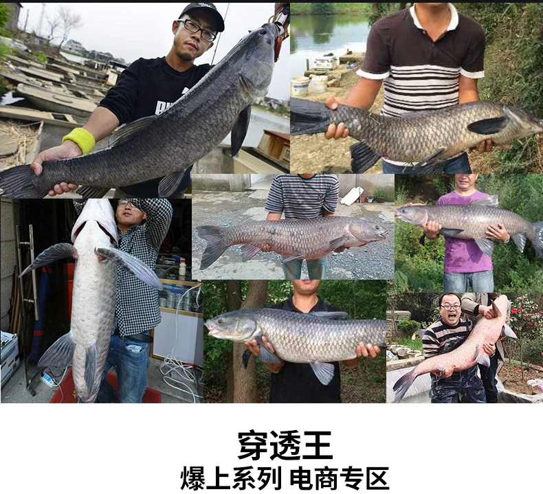 Черный Карп король взрыв Shangqing приманка для рыбалки Маленькая прозрачная трава Карп Весна и лето дикая рыба Черная яма Китай рыболовство Lu