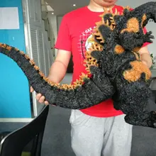 Супер огромный малиновый Gojira Монстр Режим ПВХ окрашенная фигура статуя Фильм