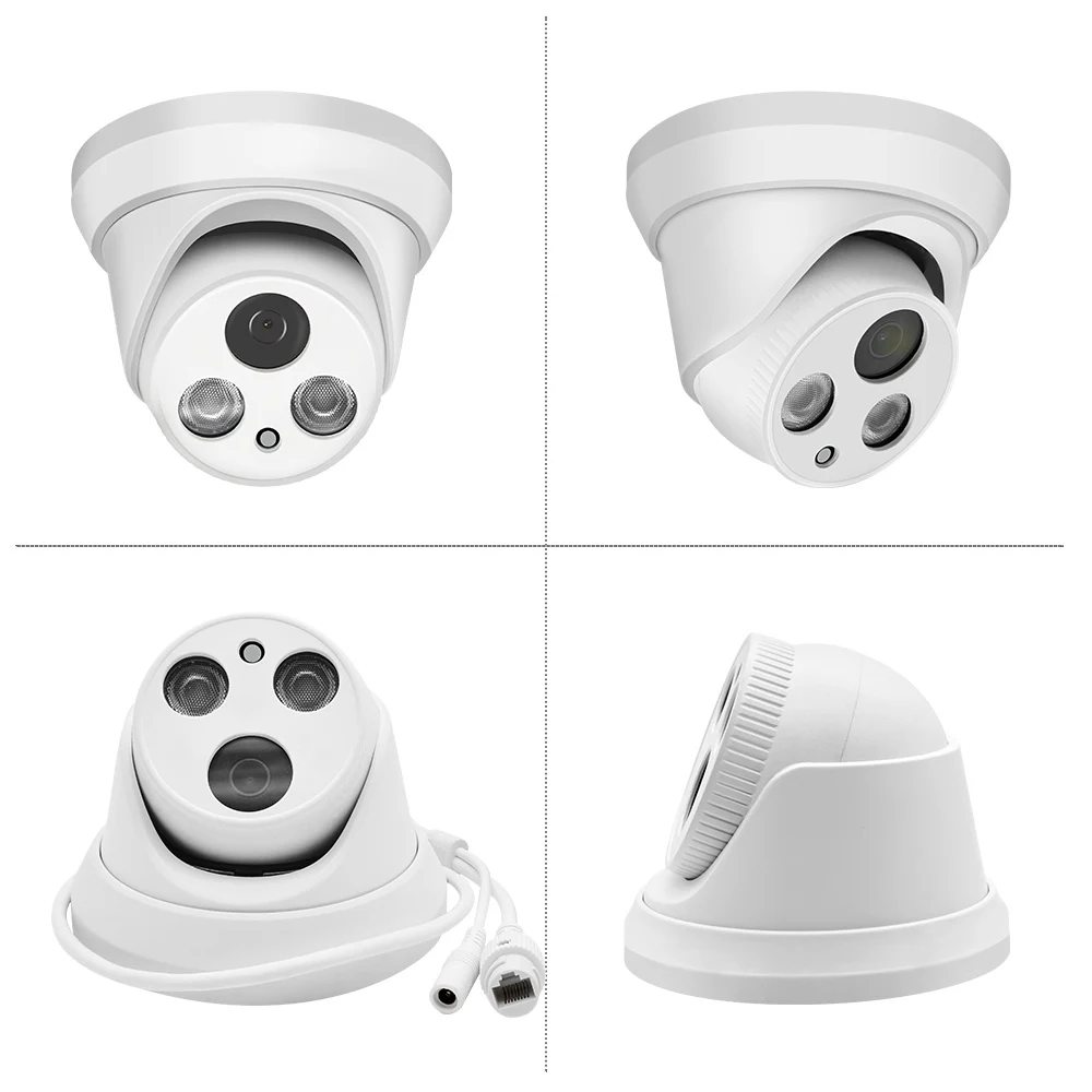Hikvision совместимая 8MP купольная POE ip камера для домашней безопасности CCTV Ultra 5MP HD IR 30m