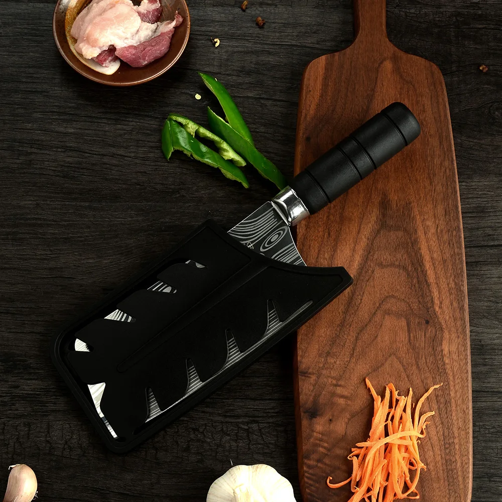XYj Chinese Cleaver Kitchen Knife Chef's Cooking Knife Carbon Cooking Knife Faca De Cozinha High Quality Stainless Steel Cutlery