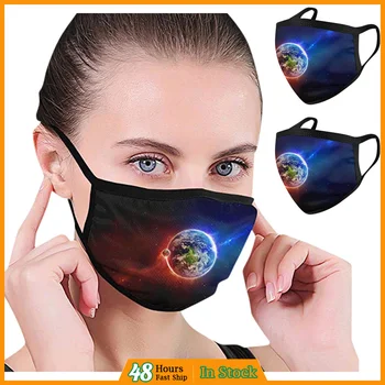 

Dustproof mascarillas lavables Windproof Foggy Haze Mouth-muffle Washable Reusable Anti-spitting Protective Mask Face Cover