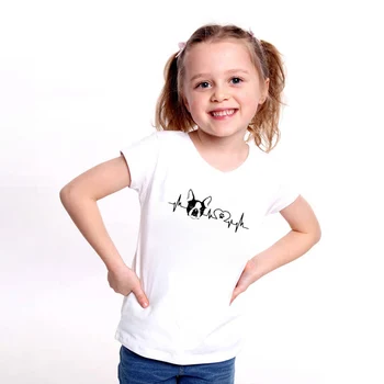 

Pomeranian-Heartbeat-Dog-Car Print Child T Shirt Short Sleeve Tops Shirt Boy Dog Cat T-Shirt Baby Casual Summer Tee 2~14 Years