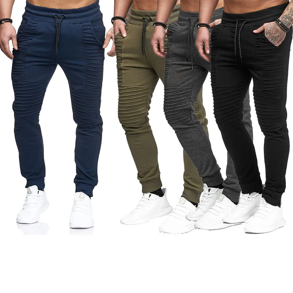 best business casual pants Casual Pants 2021 Men Joggers Streetwear Hip Hop Sweatpants Fitness Men Sportswear Pants Stripe Gym Jogging Pants Trousers Men business casual pants men