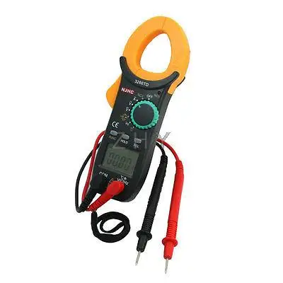 

DC AC Volt Current Resistor Temperature Capacitance Clamp Meter Multitester