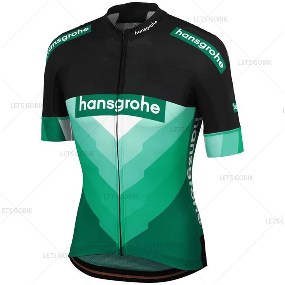 Tour De Italy Hansgrohe велосипедная футболка с коротким рукавом, велосипедная рубашка, одежда для велосипеда, одежда Ropa Ciclismo, летняя одежда - Цвет: jersey only