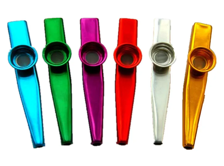 

Top Quality Metal Kazoo Plastic Kazoo Flute Diaphragm for Ukulele Guitar Partner Wholesale Retail FL01 FL02