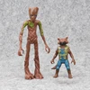 Marvel – figurines de la légende des Avengers, Groot et Rocket, poupées mobiles, cadeau d'anniversaire pour enfants, Collection créative ► Photo 2/3