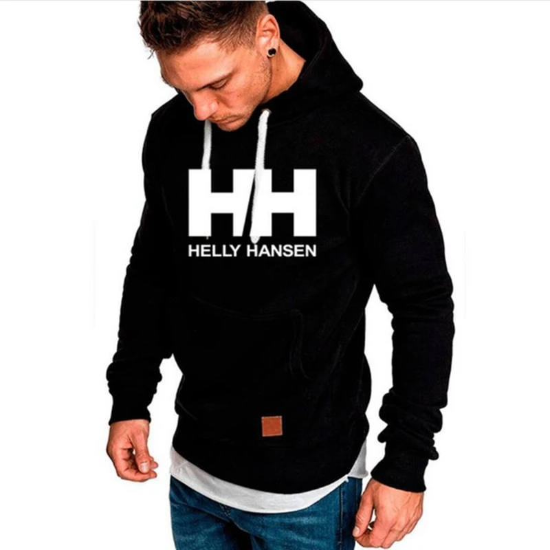 

2020 New Fashion Hoody Autumn Mens Pullover HH Printing Men Hoodies Sweatshirts Casual Coat Pocket Hooded Sweatshirt S-5XL