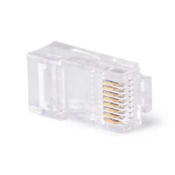 

Connector Ethernet Cable Plug Cat6 RJ45 Jack Network 8p8c Unshielded Modular UTP Keystone Terminals Nonporous 30 / 50pcs Gadget