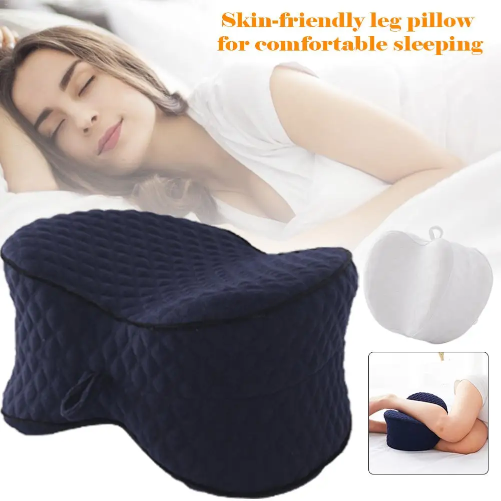 

New Leg Pillow 2-Color Apple Memory Slow Rebound Memory Cotton Leg Pillow For Back Pain Knee Hip Ankle And Joint Pains