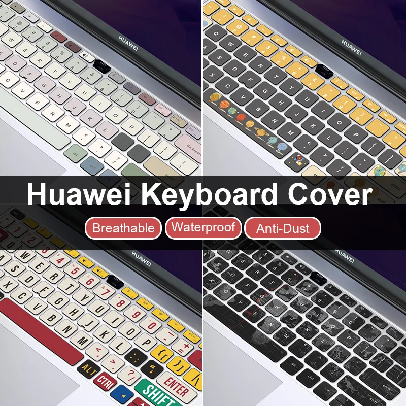 Силиконовый чехол для клавиатуры Huawei MateBook 14/D14/15/Xpro/MagicBook 14/15 Pro 16 1 | Компьютеры и