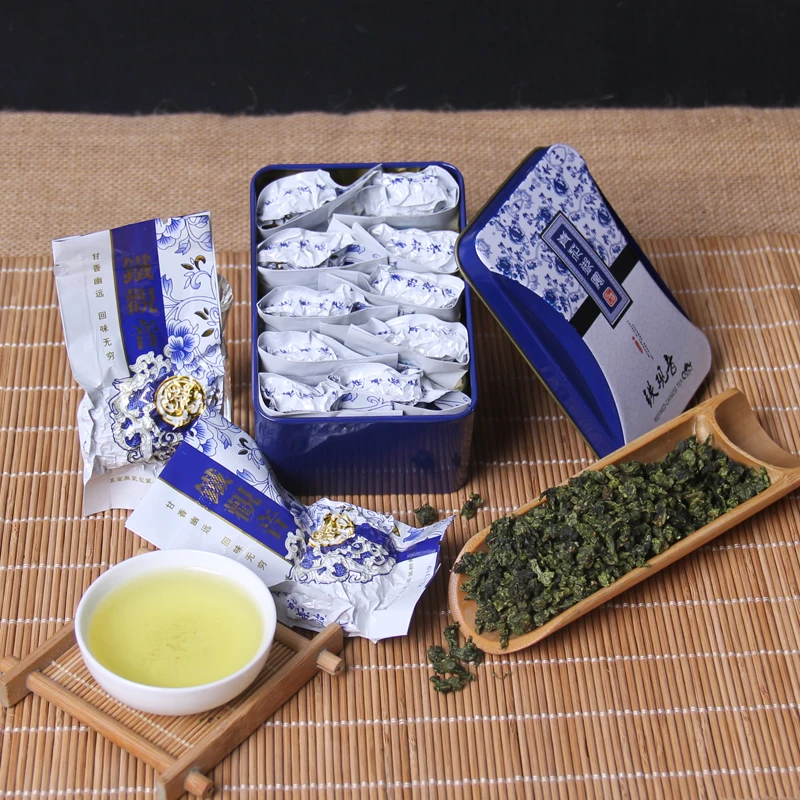 Горячая TieGuanYin превосходный чай улун 1275 органический зеленый чай Tie Guan Yin для свободного веса китайская зеленая пищевая Подарочная посылка