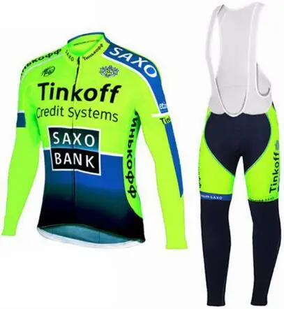 Tinkoff Pro Джерси с длинным рукавом для велосипедной команды, одежда для гоночного велосипеда, одежда для горного велосипеда, одежда для велоспорта