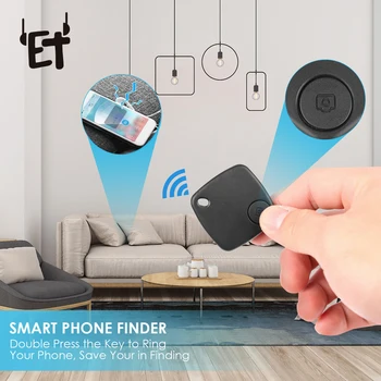

1/2/3pcs Multifunctional Smart Key Locator Finder Smart Tag Wireless Bluetooth Tracker Anti-lost alarm Reminder Selfie Remoter