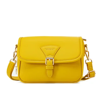 

Women's Shoulder Bags Candy Color 2020 Summer Girls Messenger Bags Women Handbags Luxury Pu Leather Crossbody Bag Lady