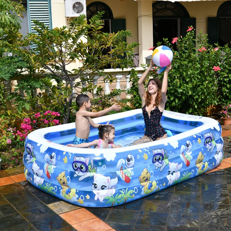 Piscina inflavel adulto детский надувной бассейн Домашний утолщенный piscina grande морской