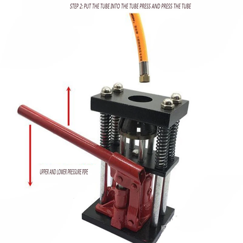 Manual Hydraulic Pipe Crimping Machine Pressure Pipe Crimping Device Agricultura