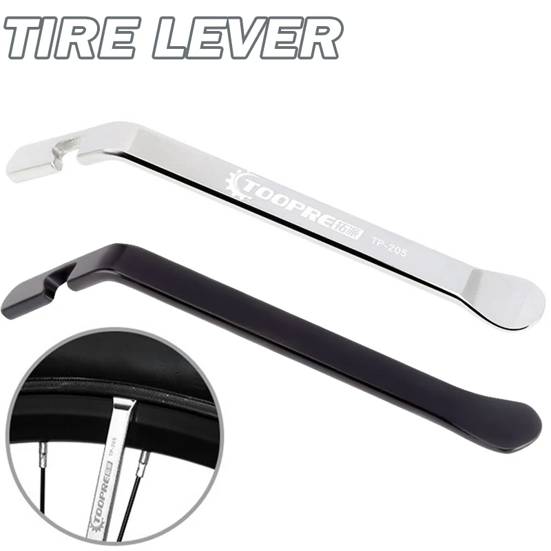 Lot De 8 Démonte-Pneus Vélo - 4 En Acier Et 4 En ABS - 150 Mm - Pour VTT, Route, VAE - Réparation Pneus