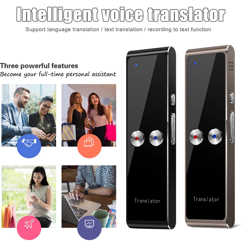 

Smart Language Translator Device Handheld Voice Translation Machine Support 68 Languages for Travel Business TU-shop