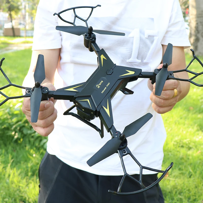2019 Дрон с GPS 4K RC вертолет камерой 5G wifi FPV селфи Профессиональный Квадрокоптер 2000