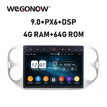 

TDA7851 10.1" HD 1080P Android 9.0 For VW Tiguan 2013 2014 2015 64GB ROM Car DVD Player GPS naviga map RDS Radio wifi Bluetooth