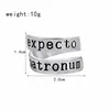 Retro HARRY Palted Expecto Patronum Letter Rings For Women And Childred Party Cosplay Jewelry ► Photo 2/6