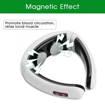 

Electric Pulse Neck Massager Pulse Magnetic Shoulder Neck Cervical Vertebra Spine Treatment Shoulder Relaxation Massage Therapy
