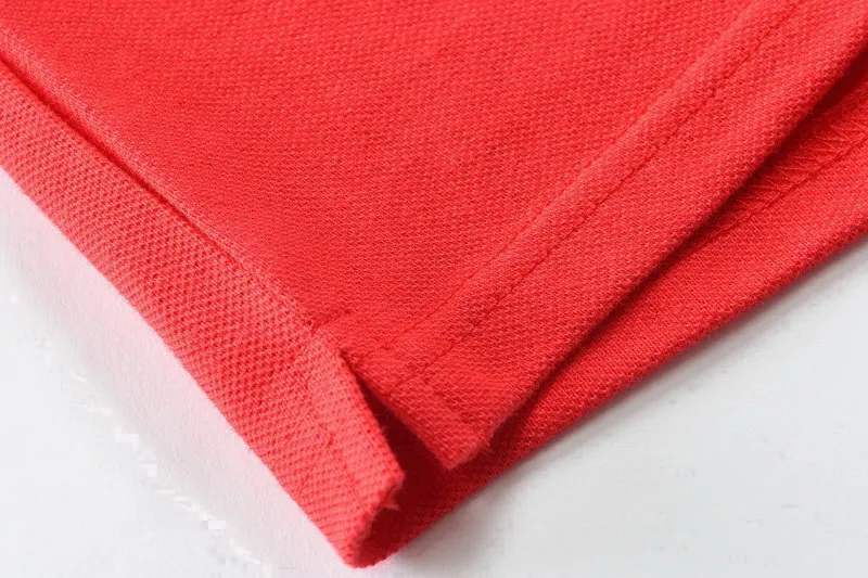 100% Cotton Top Quality 2022 Summer New Men's Polos Shirts Plus Size XS-5XL Solid Color Short Sleeve Polos Homme Lapel Male Tops