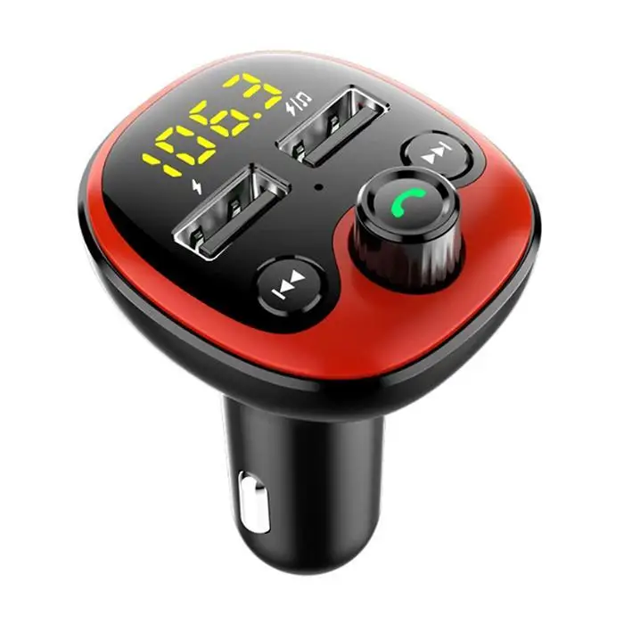 Двойной usb порт Авто прикуриватель 24 часа Bluetooth MP3 передатчик 12 V-24 V модели 3.1A 36g 12-24V