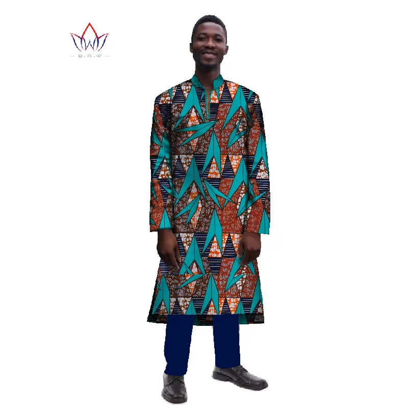 Африканские Dreeses для мужчин с длинными рукавами мужские халаты традиционная африканская одежда Дашики мужская одежда плюс размер 6XL BRW WYN241