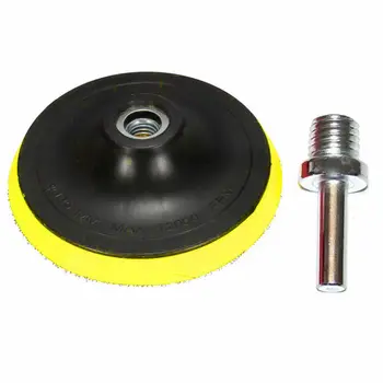 

Plastic+rubber Polishing Tools Accessory Round Polisher Backing Thread Kit